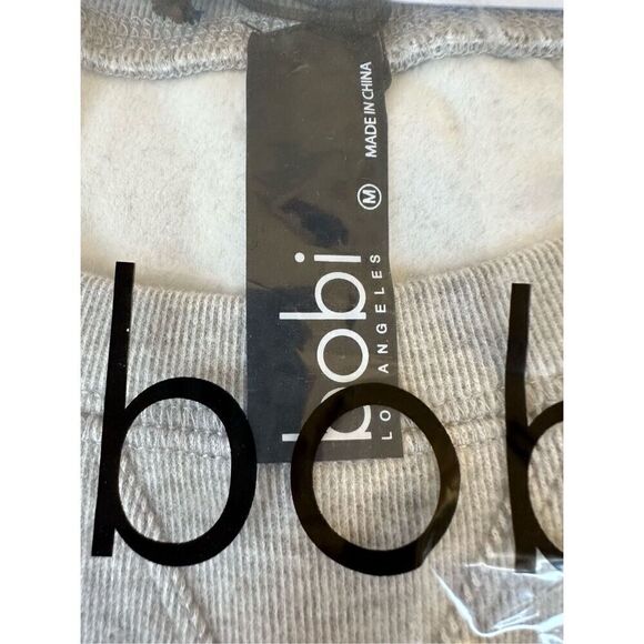 Revolve Bobi Los Angeles Split Hem Regan Top in Tan Size M - Picture 4 of 4